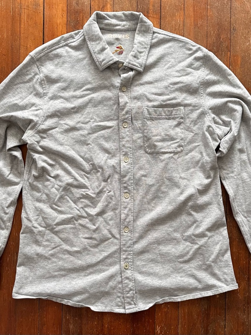 Orvis Pima Cotton Stretch Button-Down – Men’s Large.